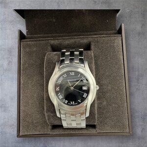 GUCCI Watches 5500M Stainless Steel Quartz Analog